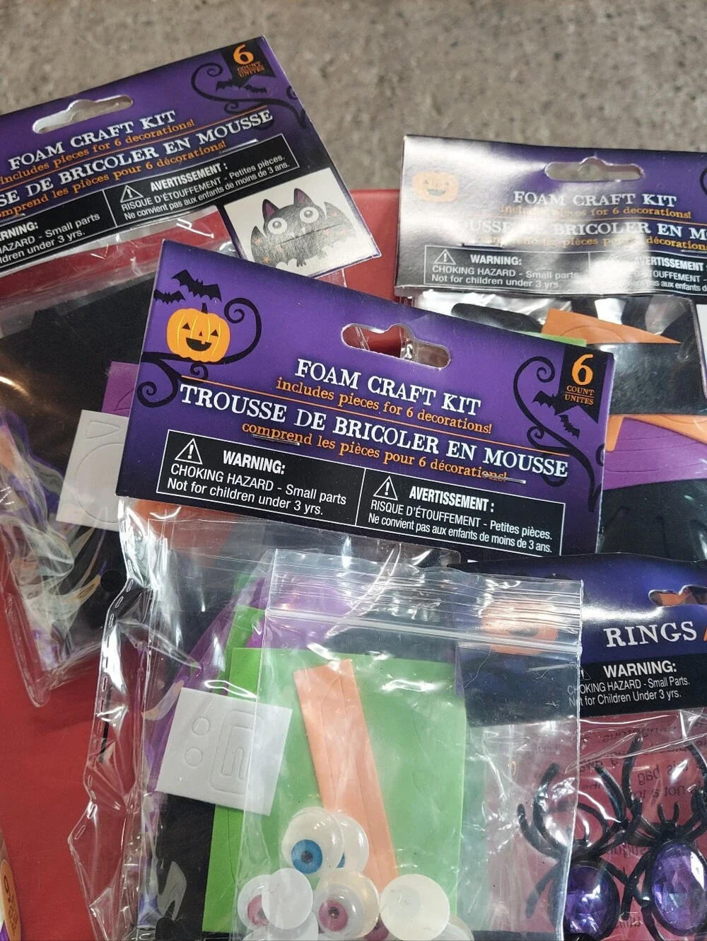 Halloween Decorative Ribbon And Crafts Bundle